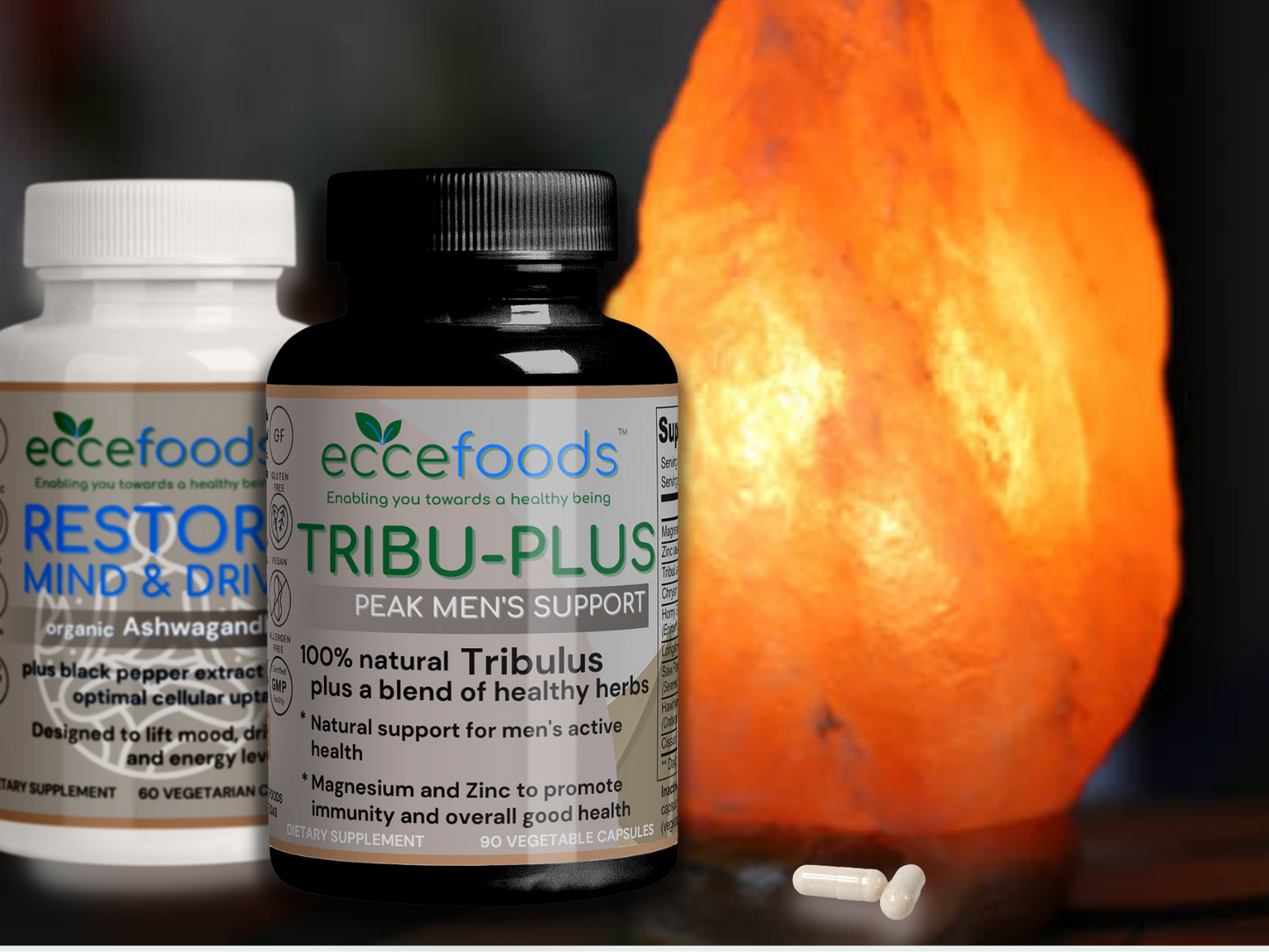 TRIBU-PLUS | Tribulus Plus Herbal Blend & Minerals | 90 Vegan Capsules